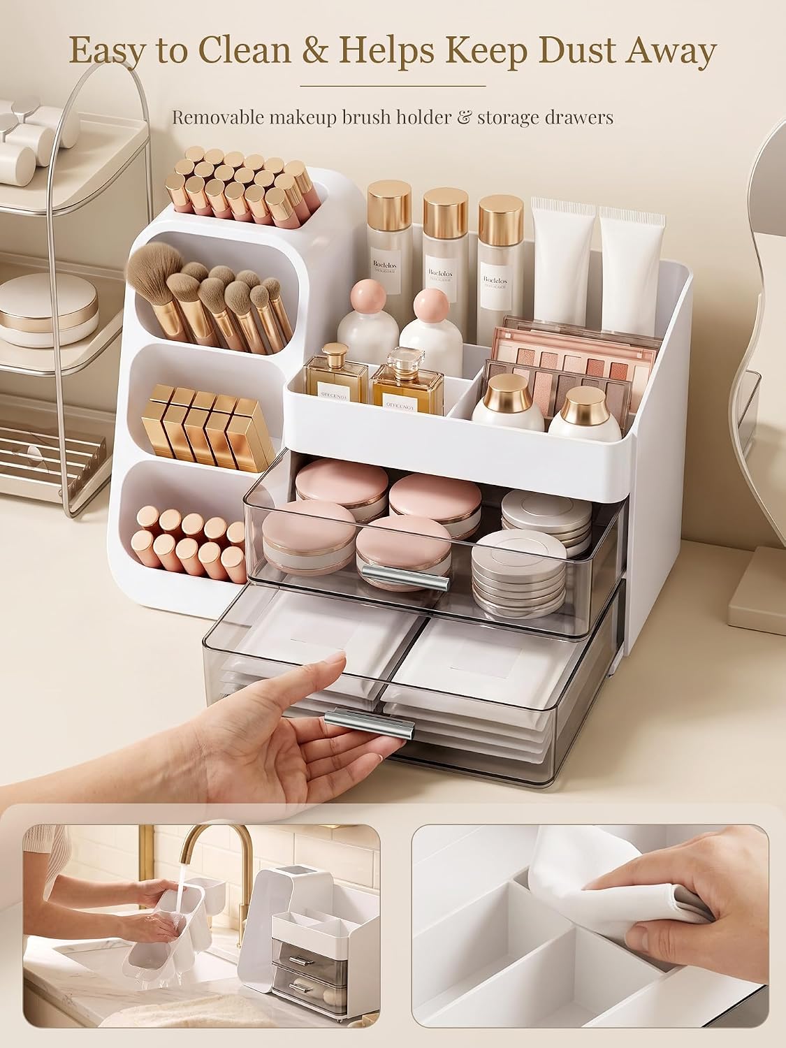 Detalle 2 de Booklov Makeup Organizer, Acrylic