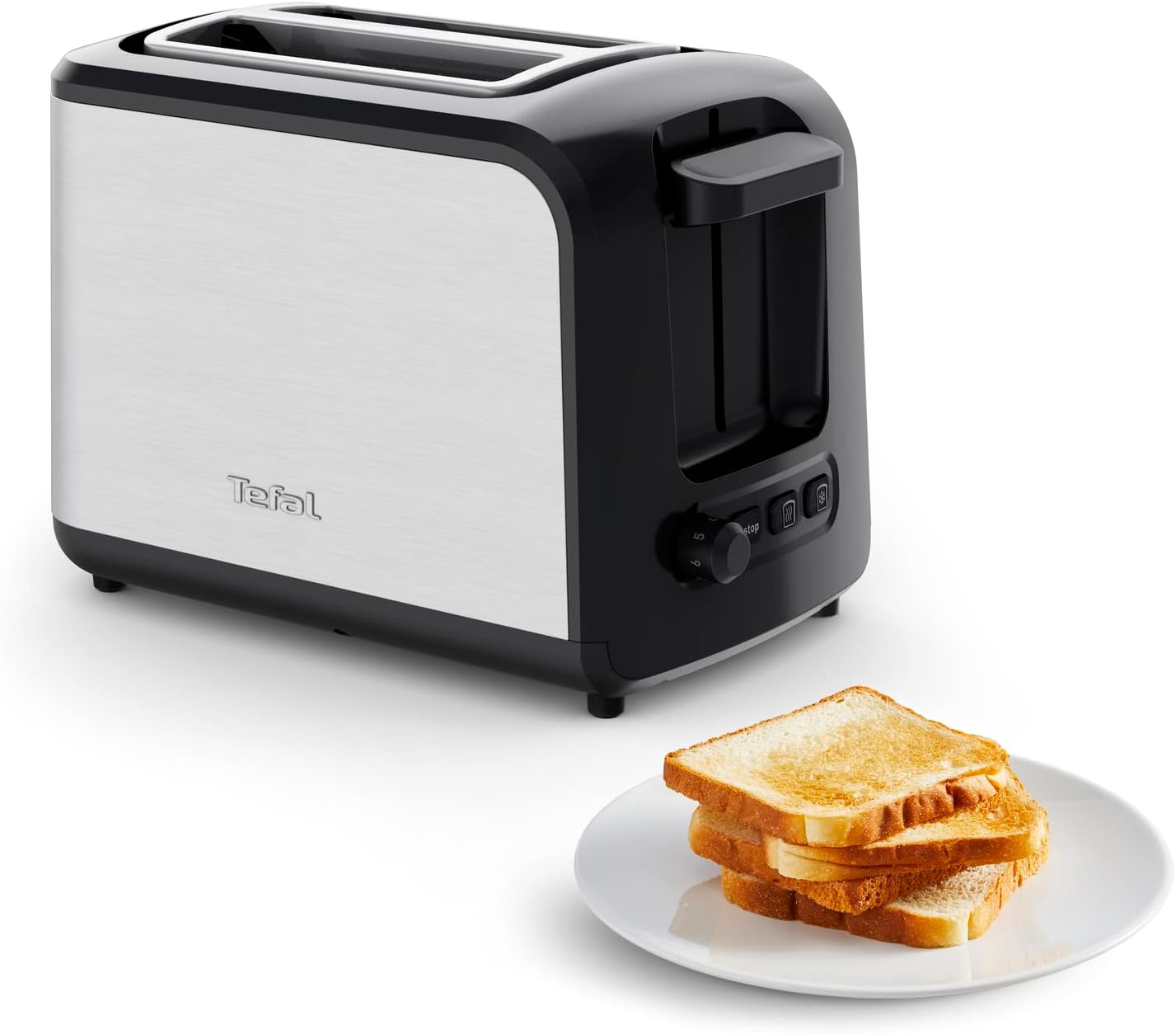Detalle 1 de Tefal TT410D Express broodrooster met 2 sleuven, 7 bruiningsstanden en ontdooifunctie