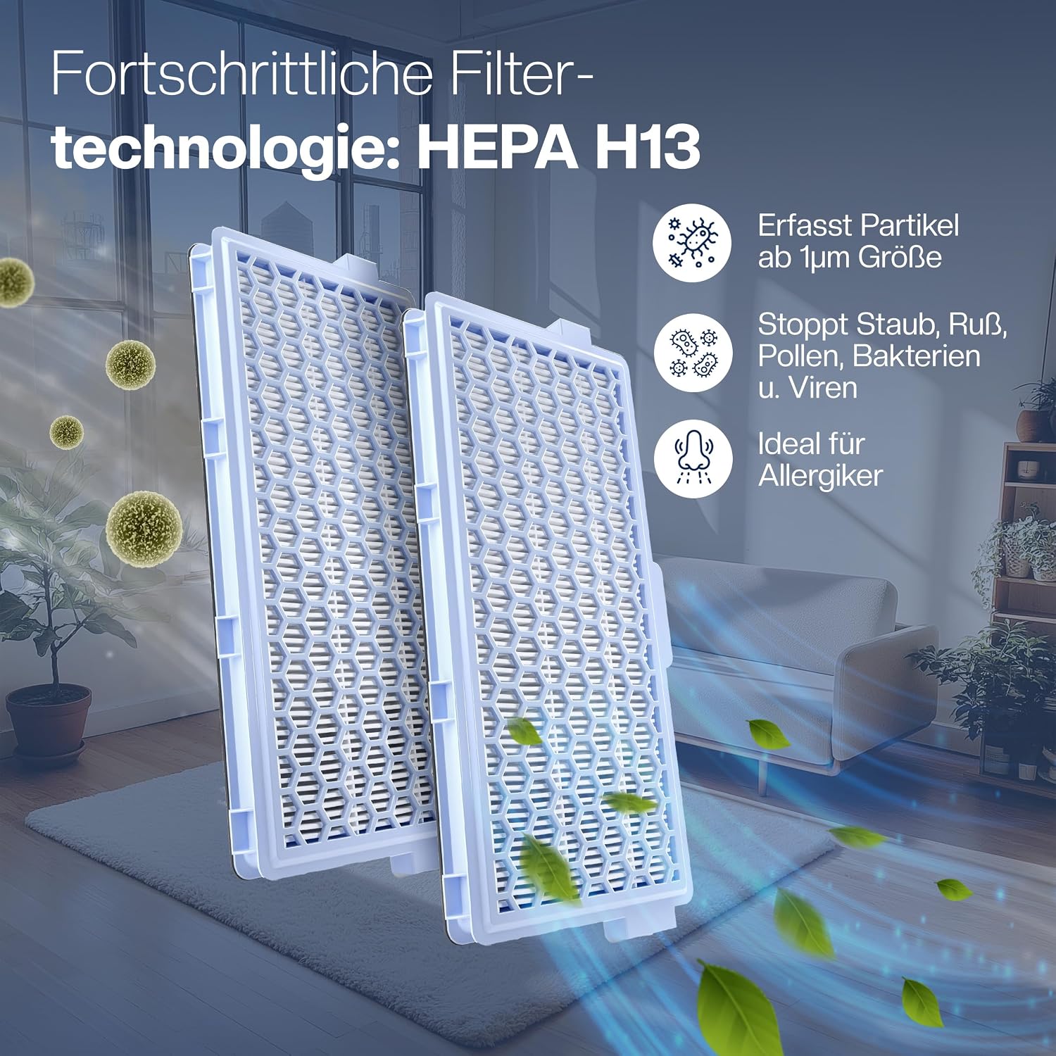 Thumbnail 2 de 3 HEPA & Motorfilter für Miele S‑Serien