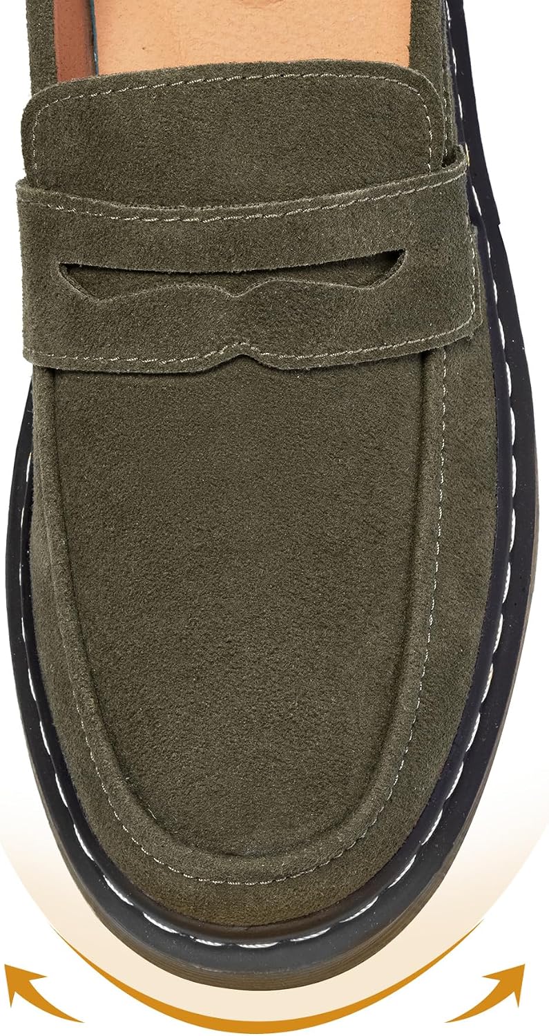 Detalle 2 de SENNYO Suede Penny Loafers 1.0