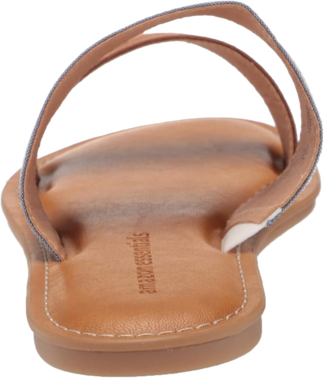 Detalle de Two Band Open Toe Slides with 8mm Heel