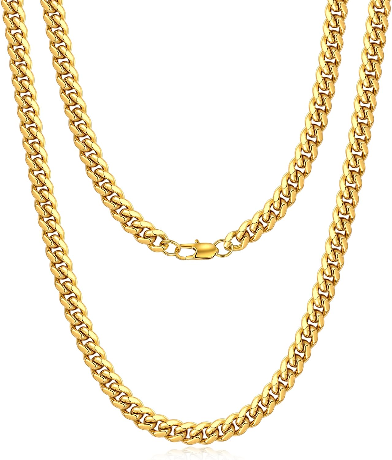 Thumbnail 6 de Jewlpire Cuban Link Chain, 316L Stainless Steel