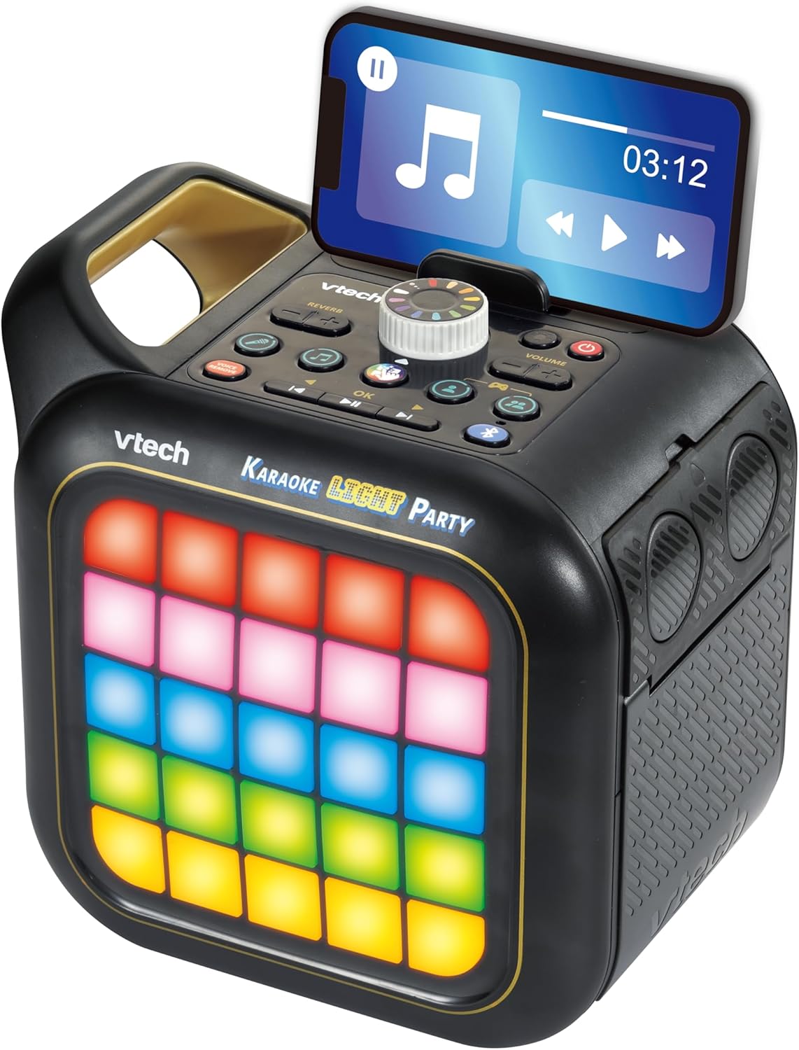 Thumbnail 3 de VTech Karaoke Light Party portable Bluetooth karaoke machine with 2 wireless microphones and light show