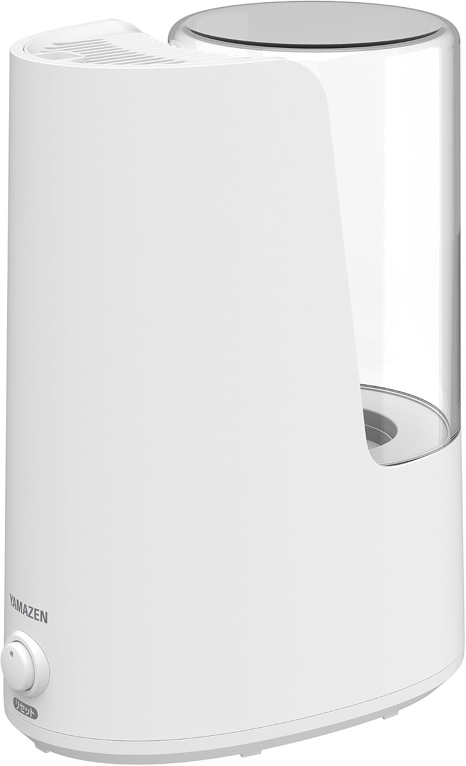 Detalle de 山善 KKS1-B25E(W) 加熱式スチーム加湿器 2.5L アロマ対応・木造約4畳