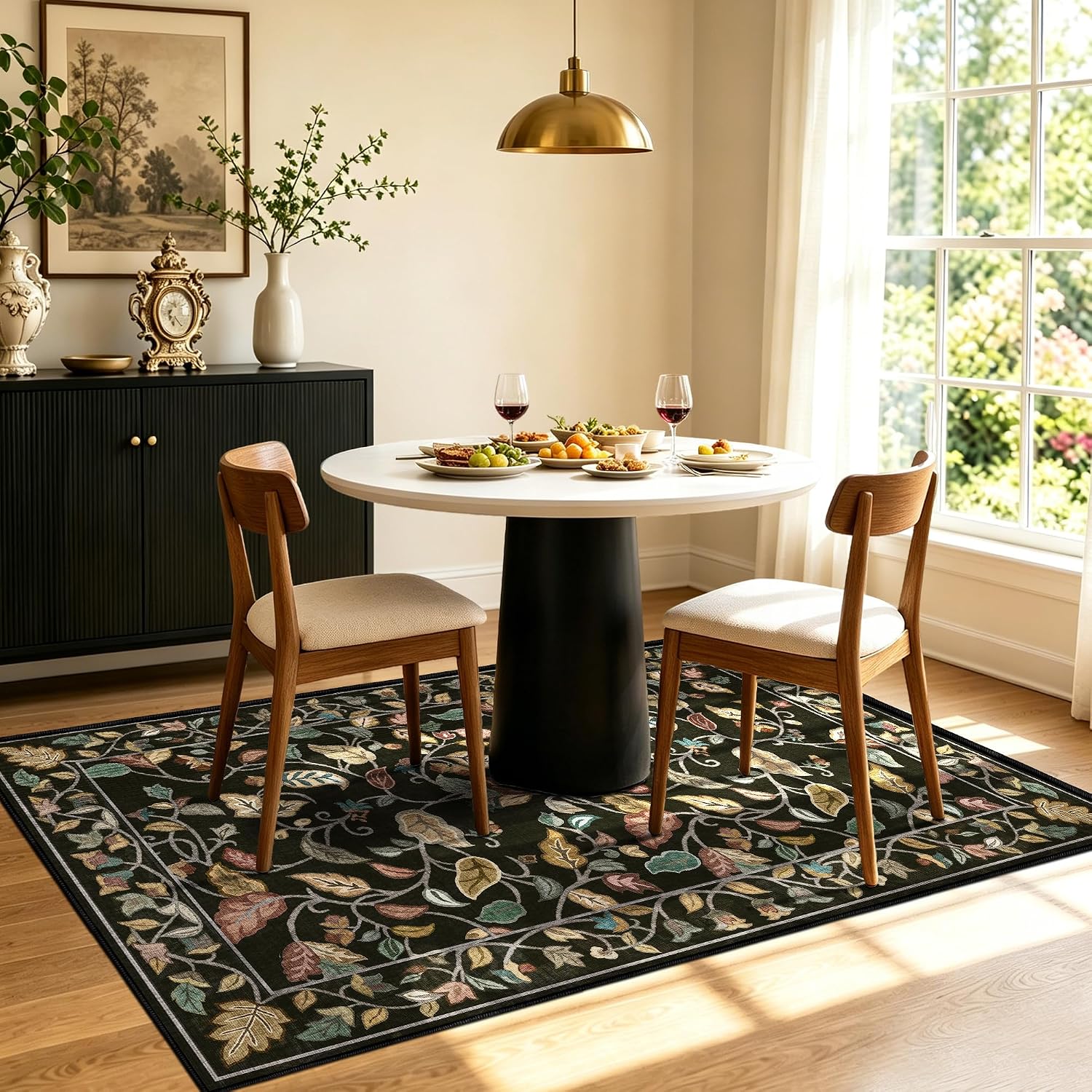 Detalle de AIMPEAK Washable Area Rug, 3x5 ft
