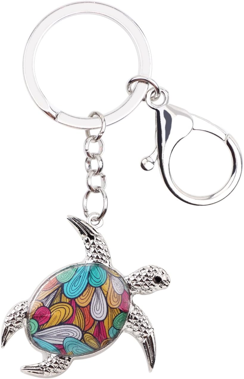 Thumbnail 6 de NEWEI Llavero tortuga marina en aleación de zinc 28×31 mm
