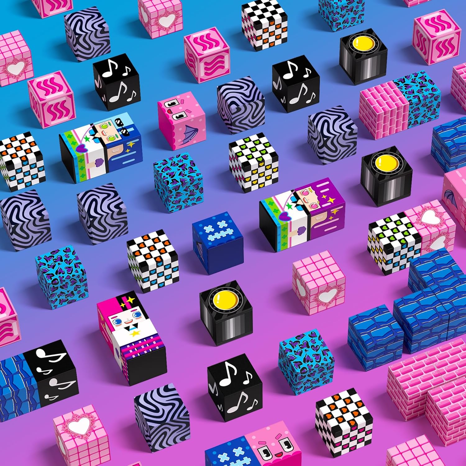 Thumbnail 6 de SSAwer Magnetic Blocks 48pcs – STEM Building Magnets for Kids aged 3+
