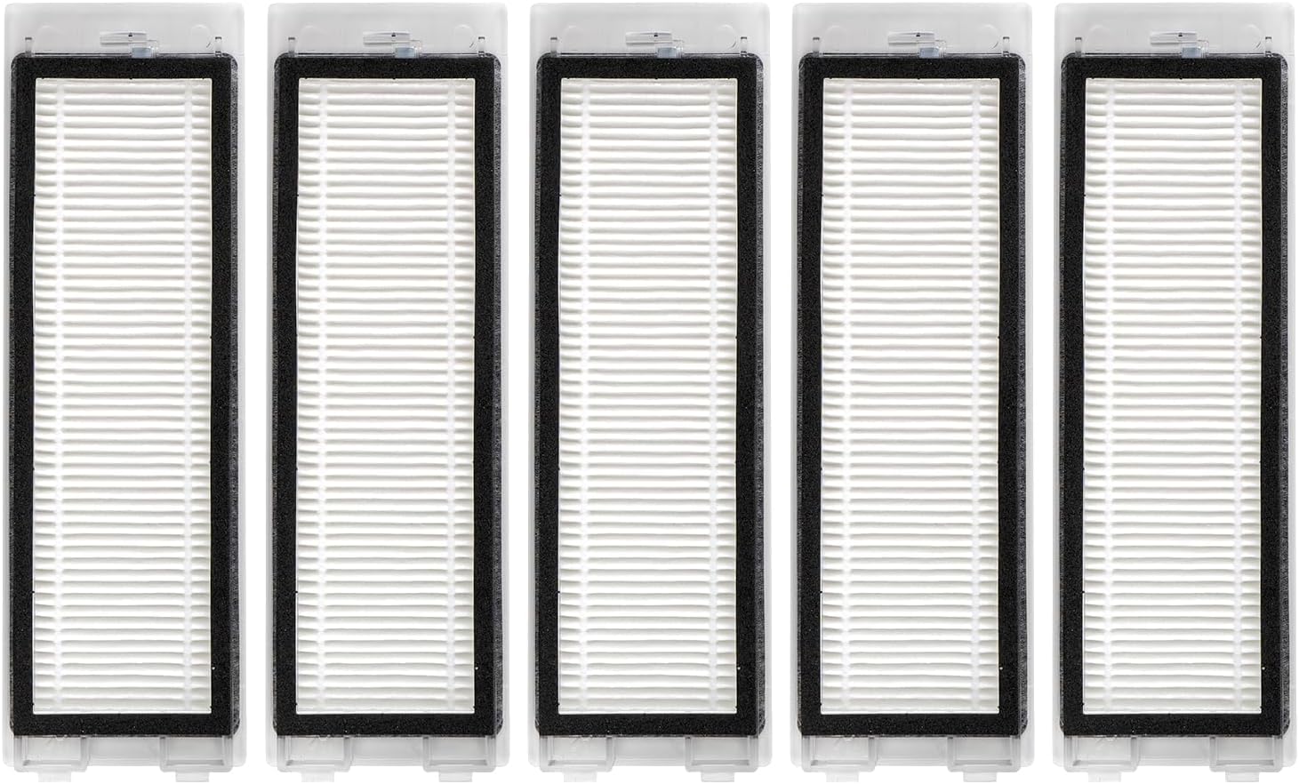 Detalle de FILTERIST Q Revo – 5 wymiennych filtrów HEPA do robota Roborock Q Revo