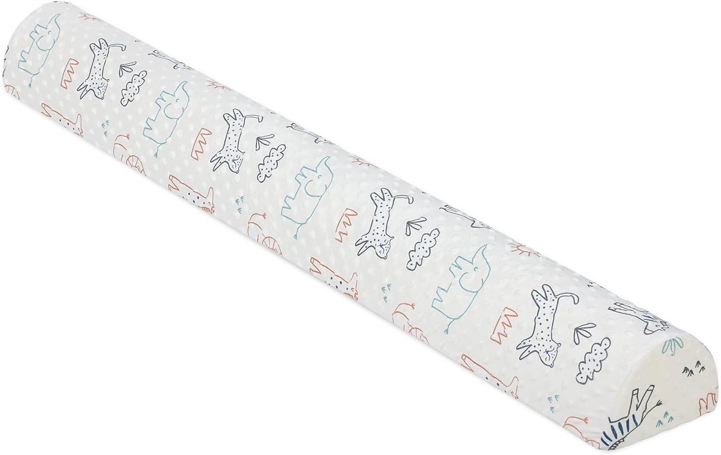 HAVARGO Bettgitter Bettkantenschutz für Babybett 132 cm – Weiche Umrandung mit waschbarem Bezug