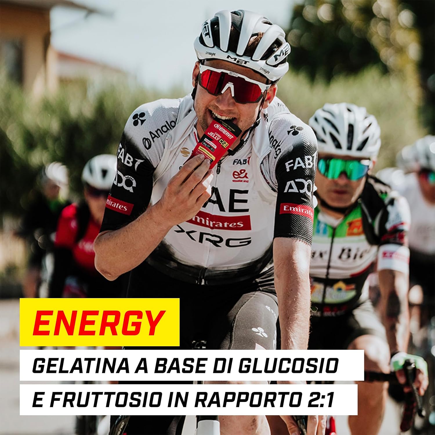 Detalle 2 de Enervit Carbo Jelly C2:1PRO gel energetico 30 g 🍫