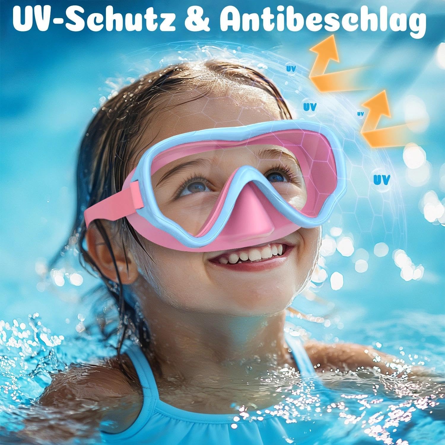 Thumbnail 2 de COOLOO Kinder-Taucherbrille mit 180° Panorama – sicher, komfortabel und einfach zu handhaben