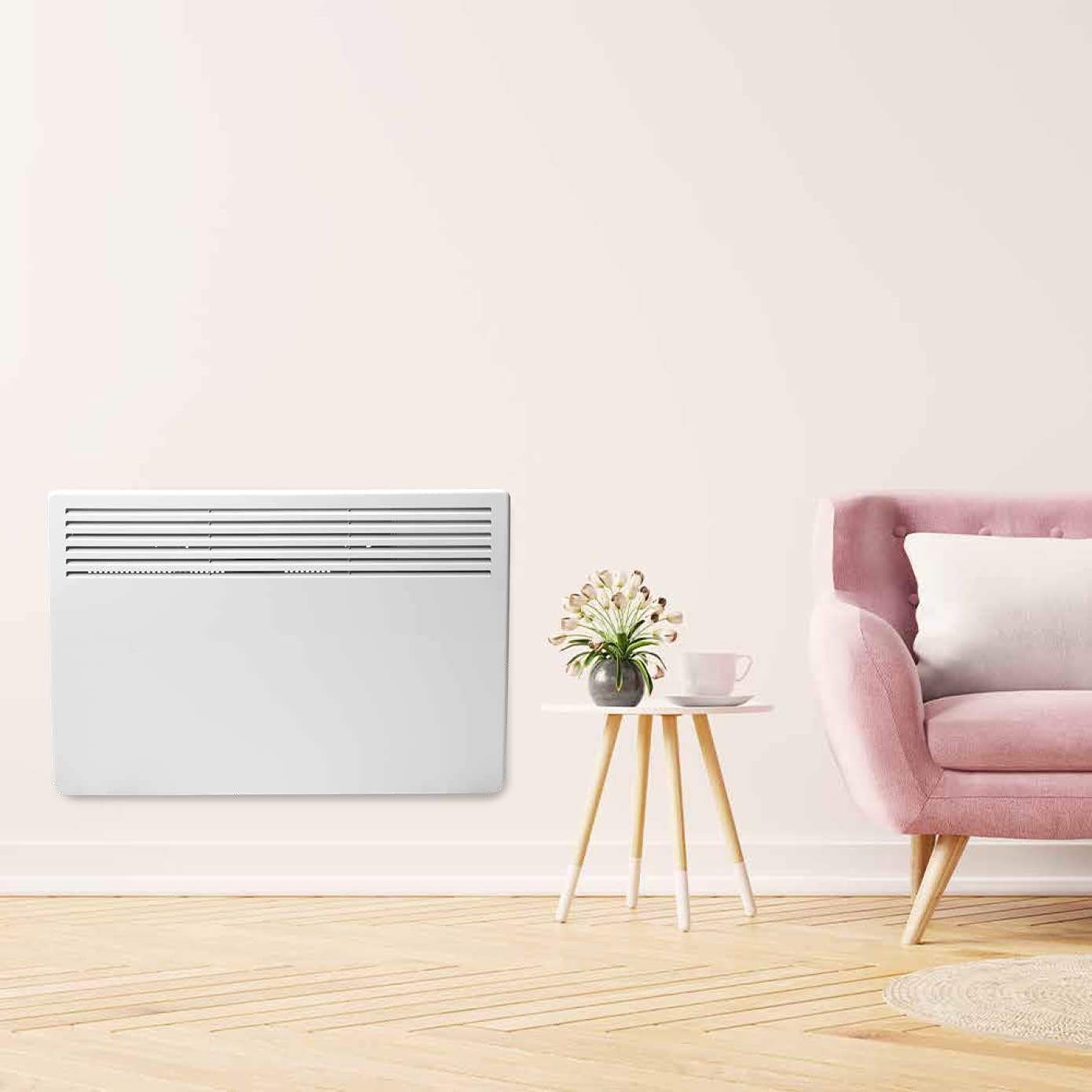 Thumbnail 6 de Devola DVNDM15 1500W Eco Electric Panel Heater with Adjustable Thermostat