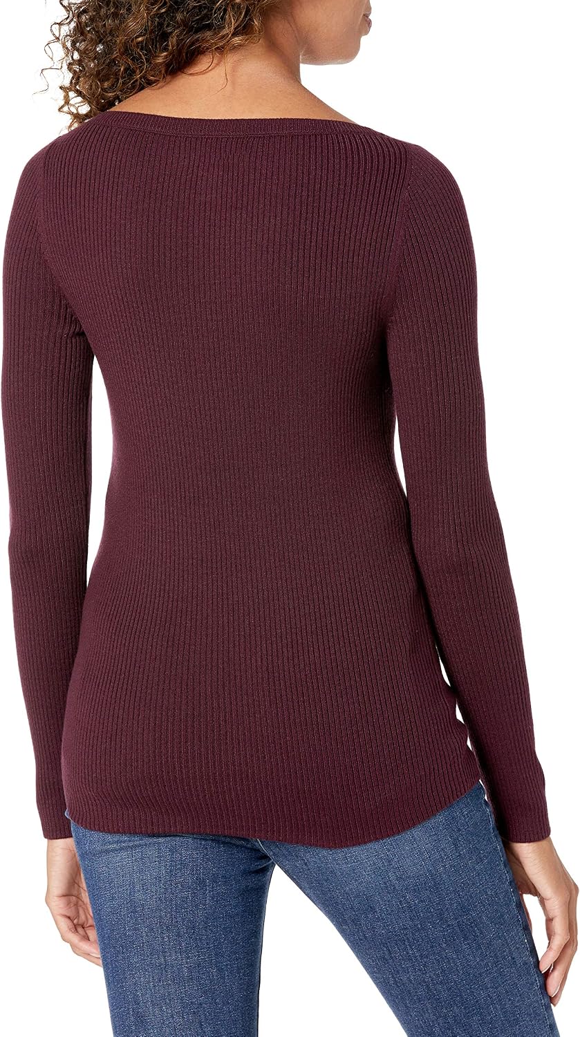 Detalle 2 de Amazon Essentials Gerippter Langarm-Pullover