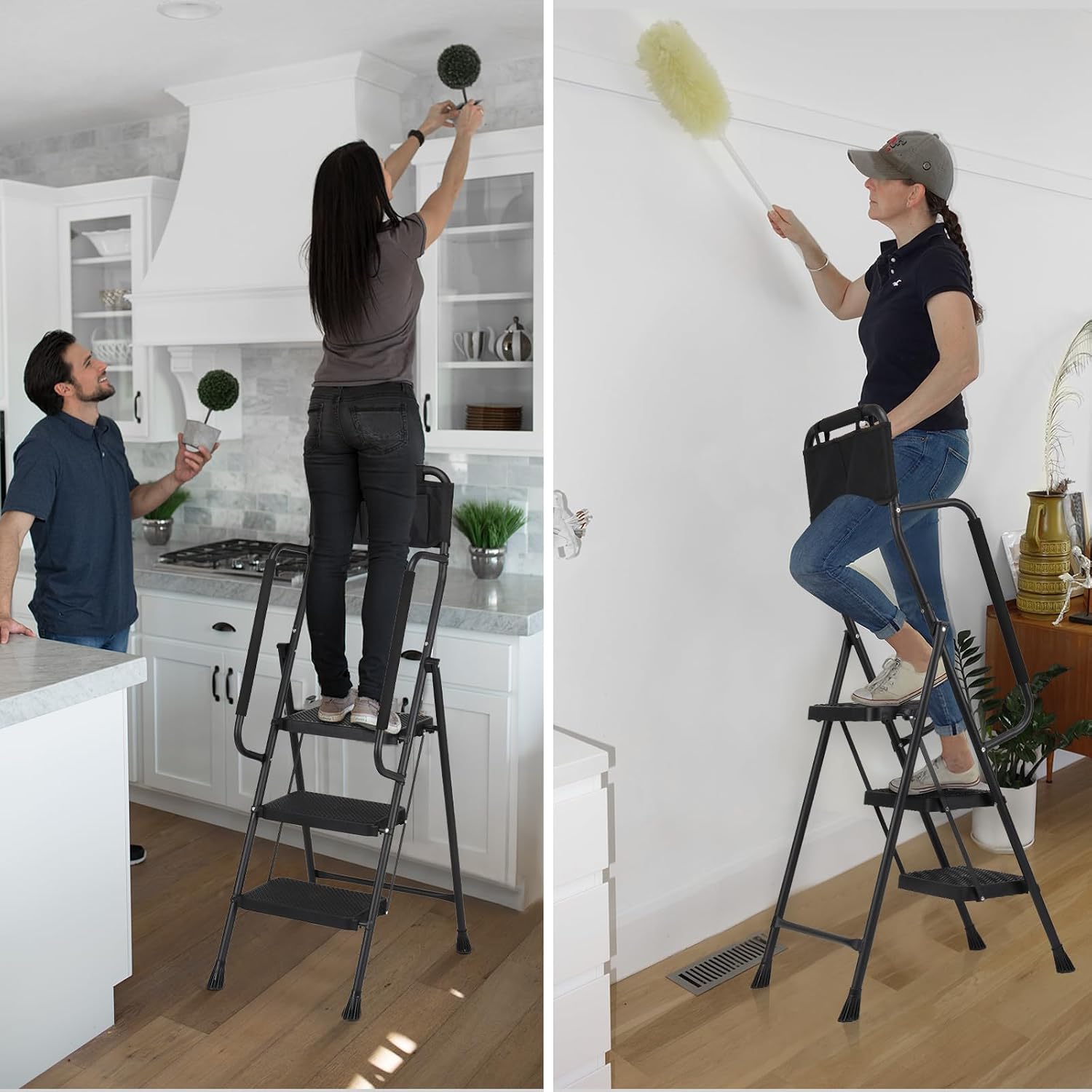 Detalle 2 de HBTower 3-Step Ladder