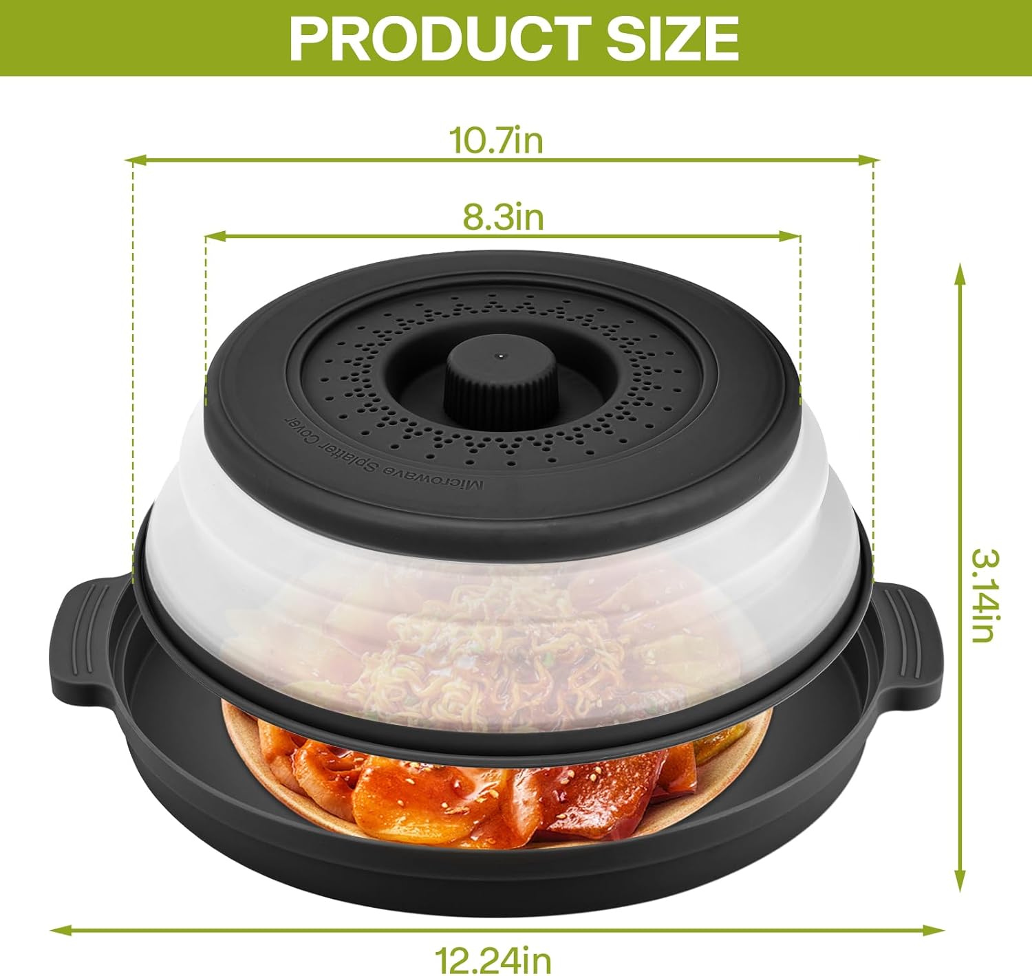 Thumbnail 5 de Microwave Splatter Cover 10.7 Inch