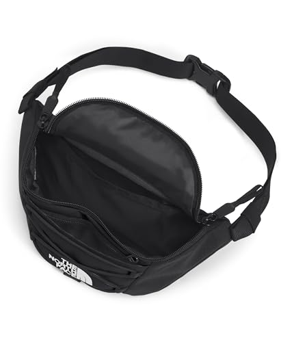 Detalle de THE NORTH FACE JESTER LUMBAR: cinturino elastico e tasca centrale per chi va di corsa