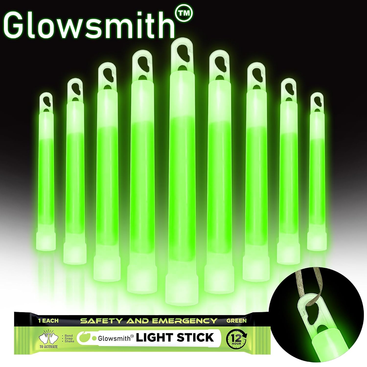 Detalle 2 de Glow Fever Military Grade 10-Light Bars ⚡