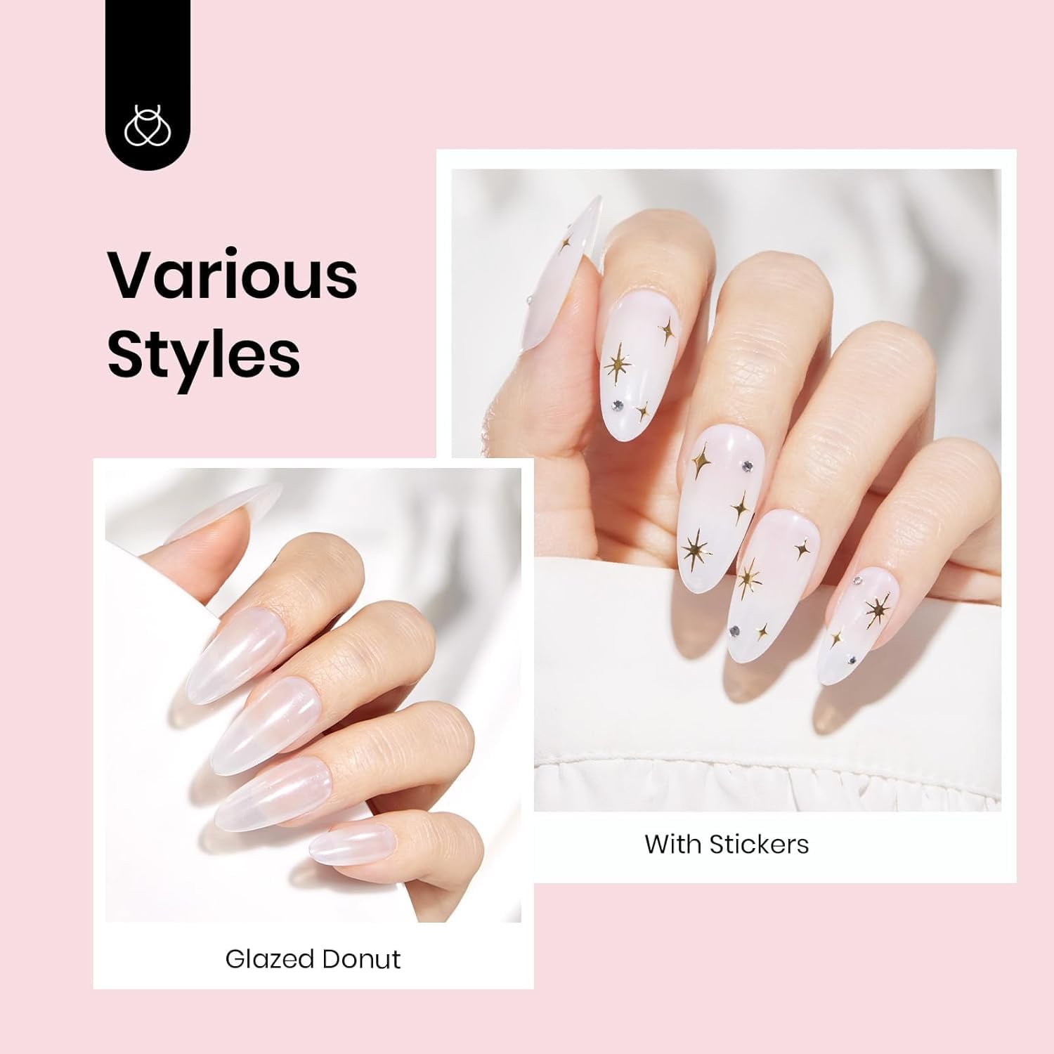 Detalle 2 de Beetles Milky White UV Lack Gel 2x 15 ml