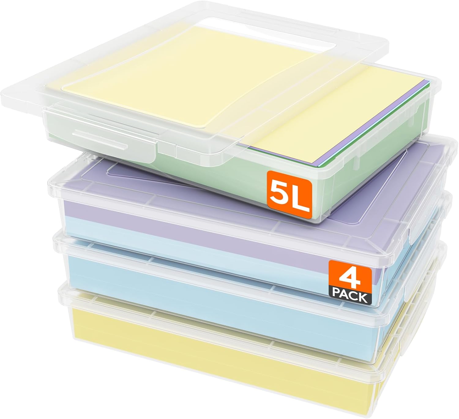Lifewit 5L Aufbewahrungsbox A4 Organizer