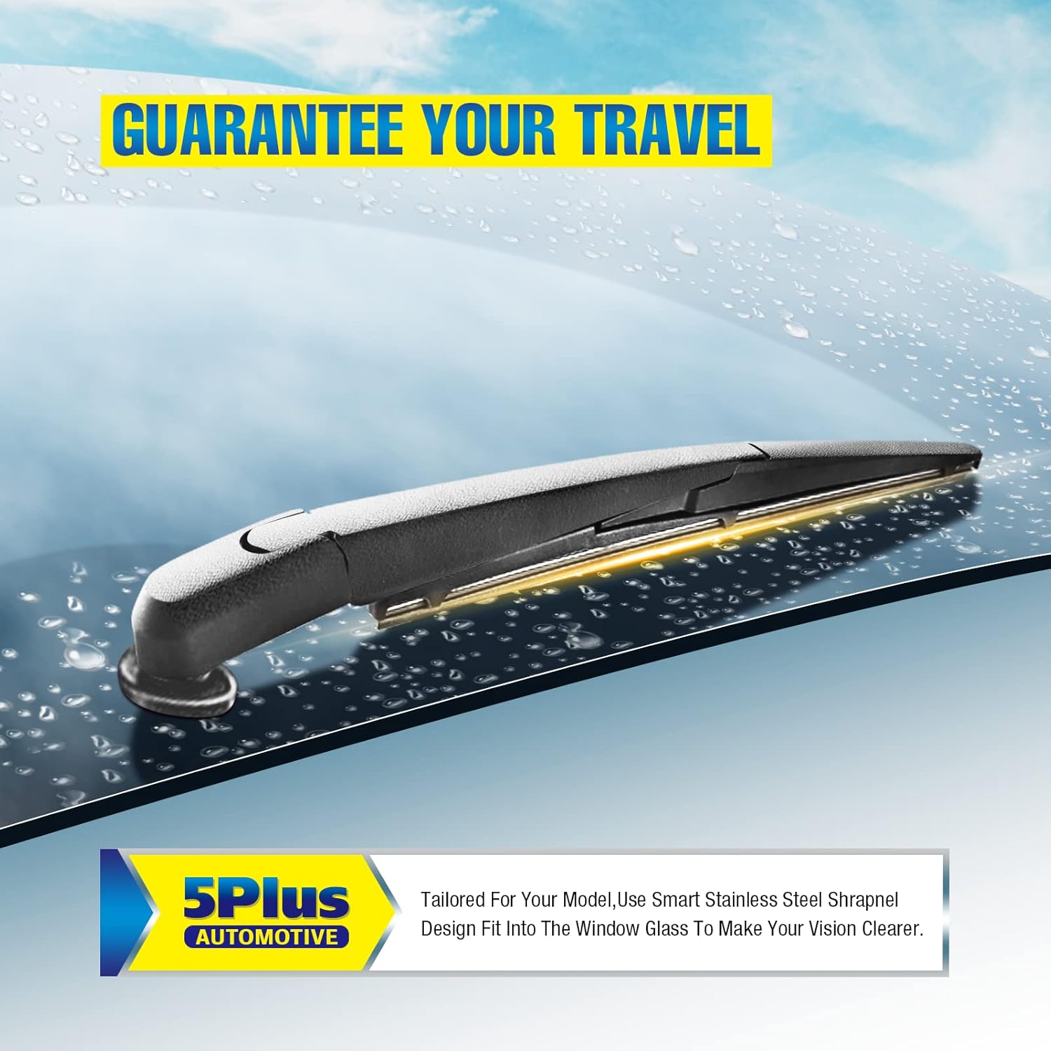 Detalle de 5 Plus® 16" Rear Wiper Blade Replacement for Toyota Sienna & Prius (16-A/H409)