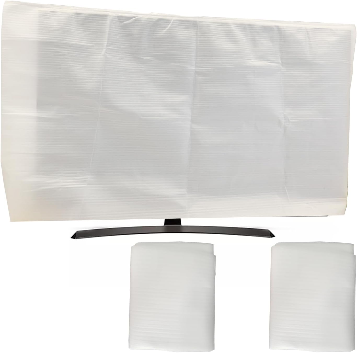 Detalle de Krodtige 2-Pack Foam Flat Screen TV Covers (Fits Up to 55" TV Screens)