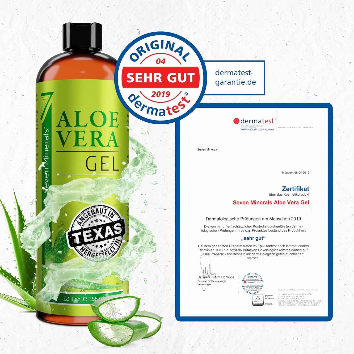Thumbnail 2 de Aloe Vera Gel 99% Bio 355 ml