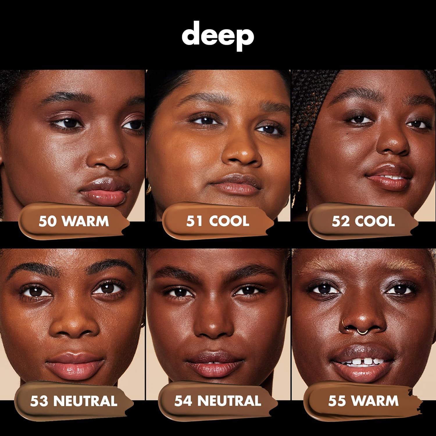 Detalle de e.l.f. Soft Glam 50 Deep Warm, fond de teint