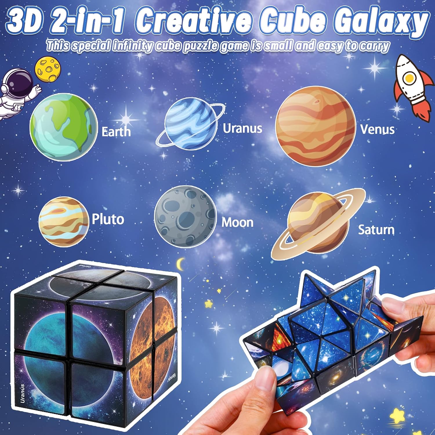 Detalle de Infinity Cubes Toys for Kids Age 8-12