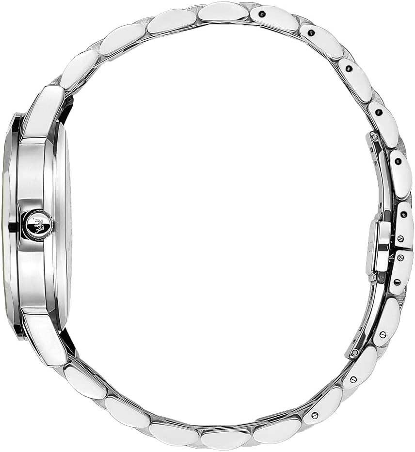 Thumbnail 1 de Montre homme OLEVS Quartz à index « diamants » en acier inoxydable, étanche 30 m
