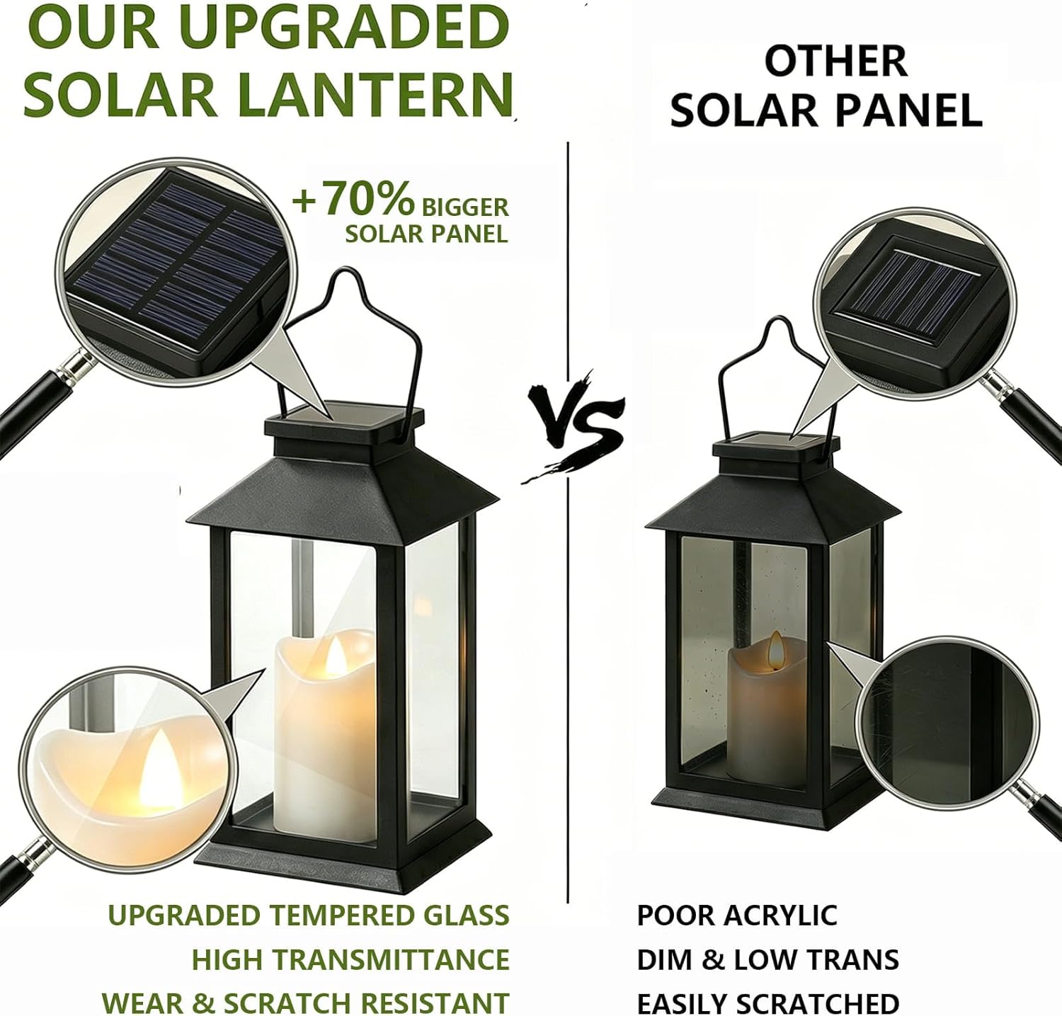 Thumbnail 4 de Yowin Solar Lanterns 2-Pack