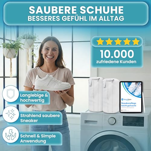 Thumbnail 7 de Washmate Schuhwaschbeutel 32×19 cm – Schutzbeutel für Sneaker und Schuhe (Washmate)