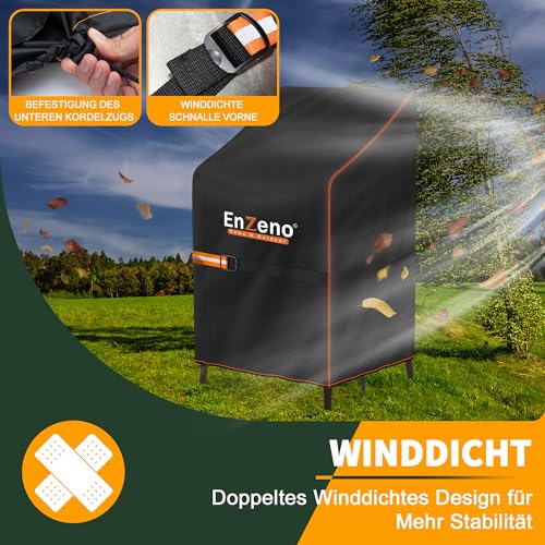 Thumbnail 2 de Enzeno Gartenstühle Abdeckung – stabile Wetterschutzhülle für Stapelstühle (70x70x80/120 cm)