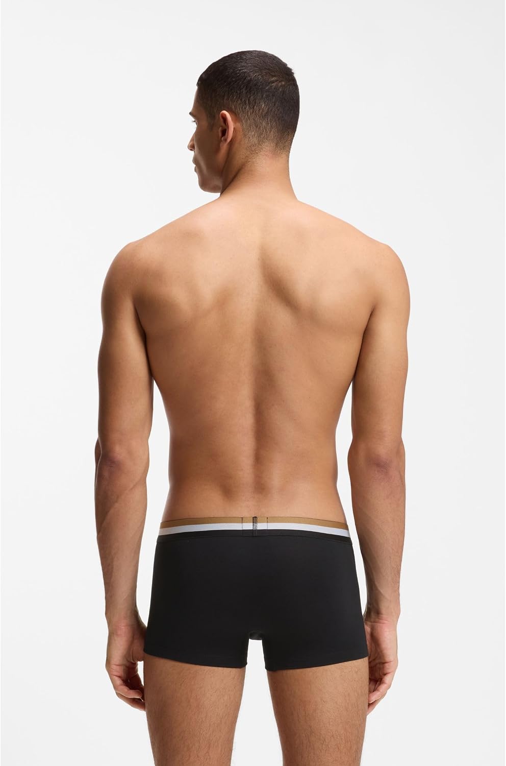 Detalle 2 de BOSS Trunk Homme – caleçon type trunk, taille standard, présenté en boîte