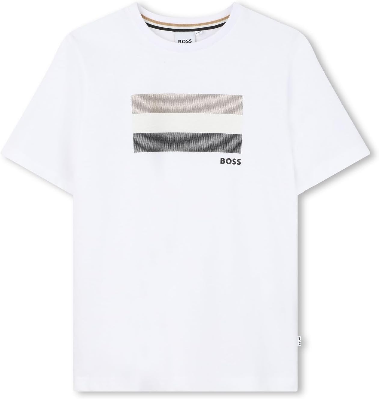 Thumbnail 3 de Boss Boys Short Sleeves Tee-Shirt Bambini – T‑shirt con logo Boss, confezione da 1