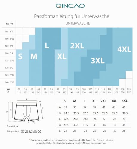 Thumbnail 2 de QINCAO Boxershorts aus Baumwolle im 6er-Pack