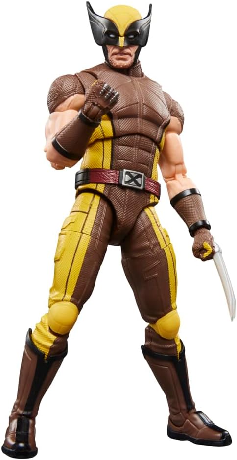 Thumbnail 6 de Marvel G2366 Marvel Legends – figurka Wolverine’a w brązowym kostiumie, 15 cm