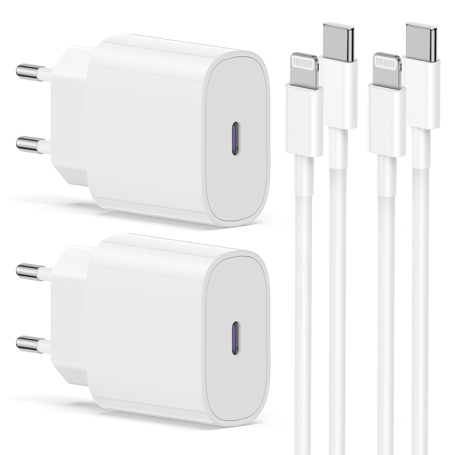 Detalle de iPhone Ladekabel 20W Schnellladegerät