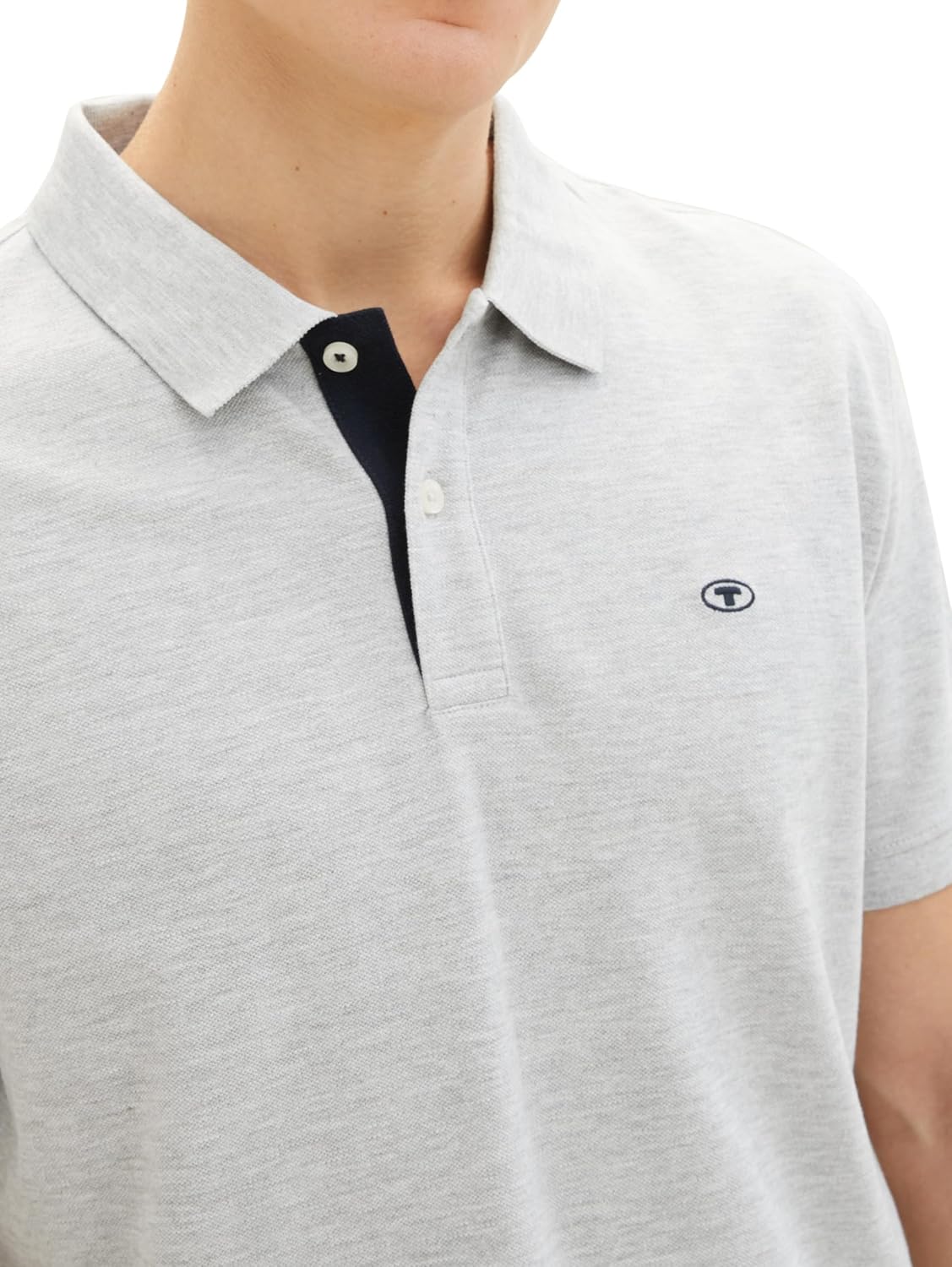 Thumbnail 4 de TOM TAILOR Herren Basic Piqué Poloshirt – klassischer Regular Fit mit besticktem Logo