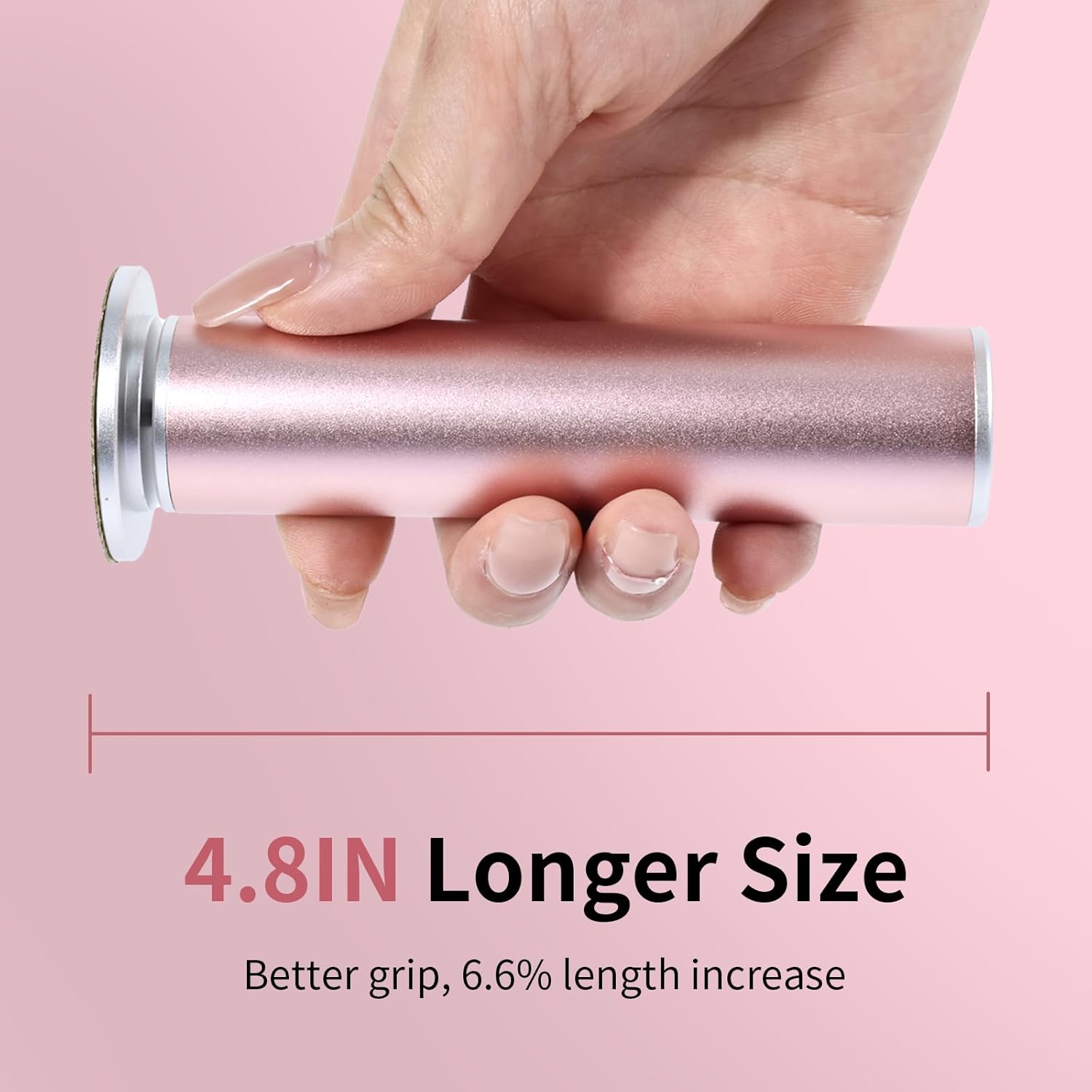 Thumbnail 1 de AprElm 4.8IN Electric Foot Callus Remover with 80 Discs 🦶