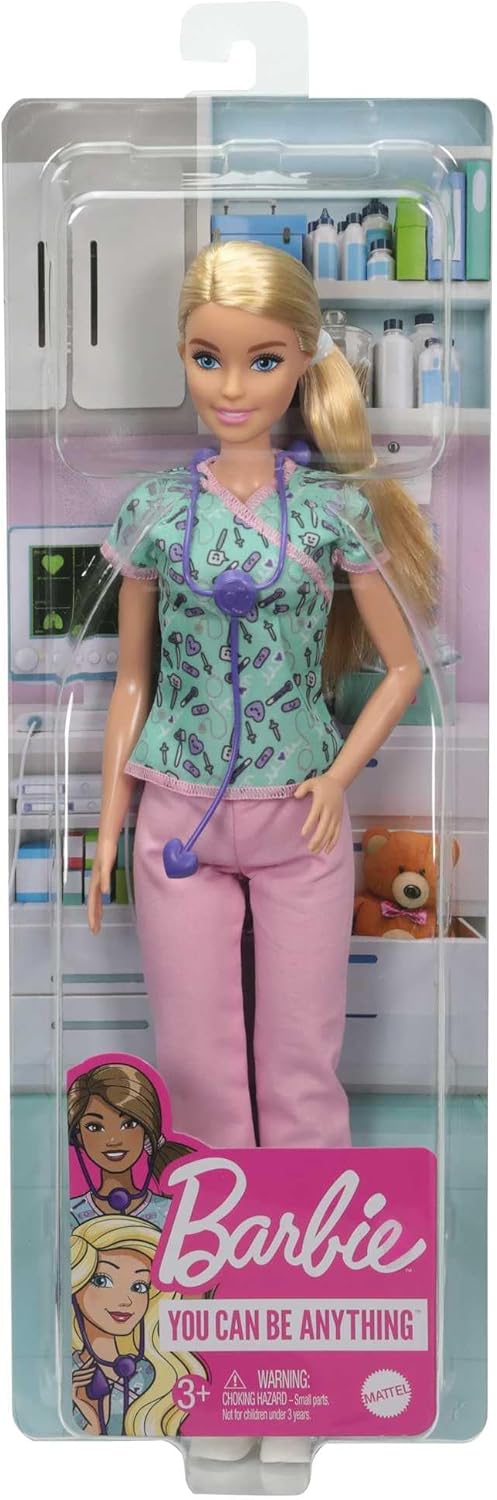 Thumbnail 5 de Barbie GTW39 Quiero ser Enfermera 🩺 muñeca rubia con accesorios