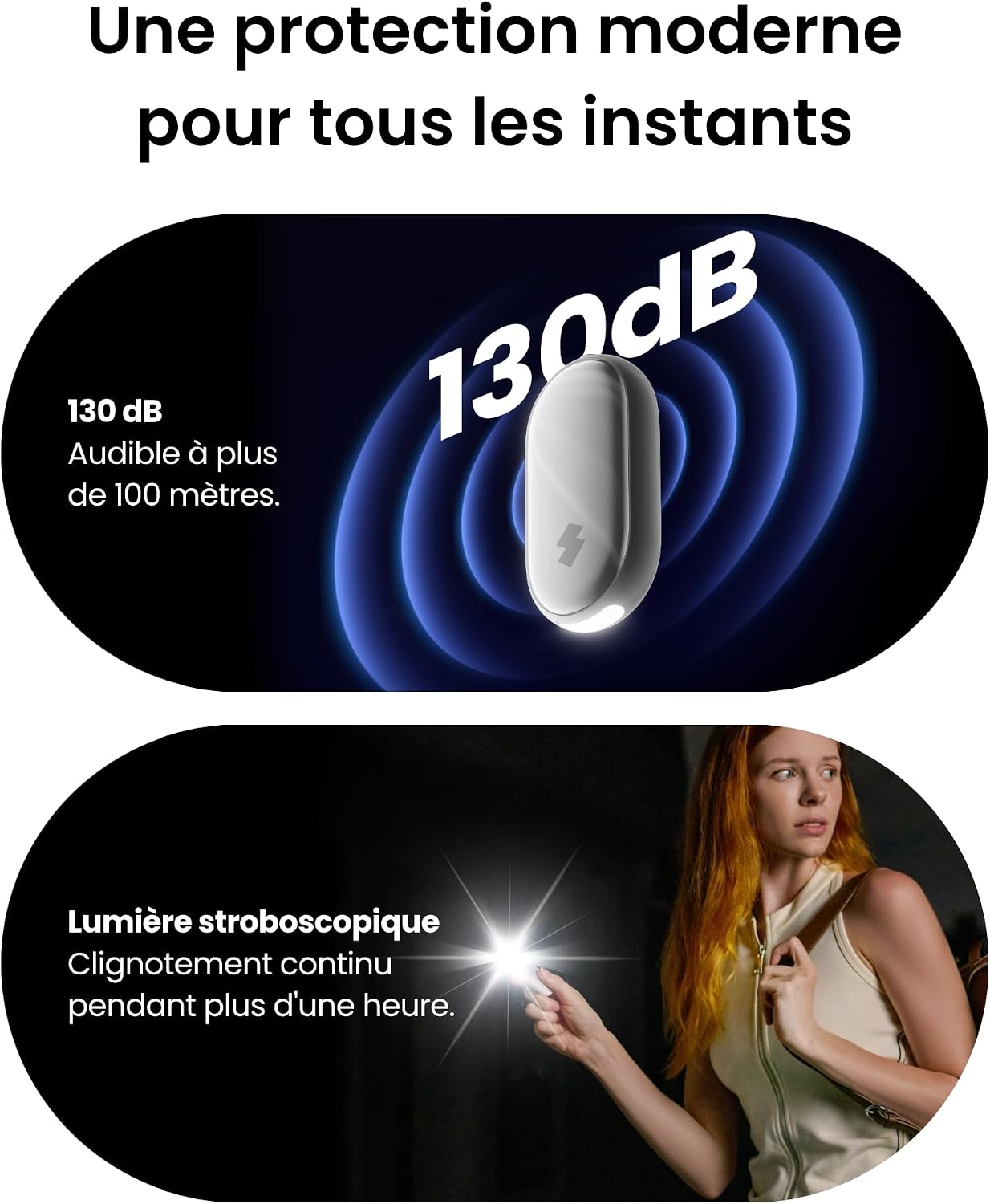 Detalle de SwitchBot Alarme de Sécurité 130 dB 🔔