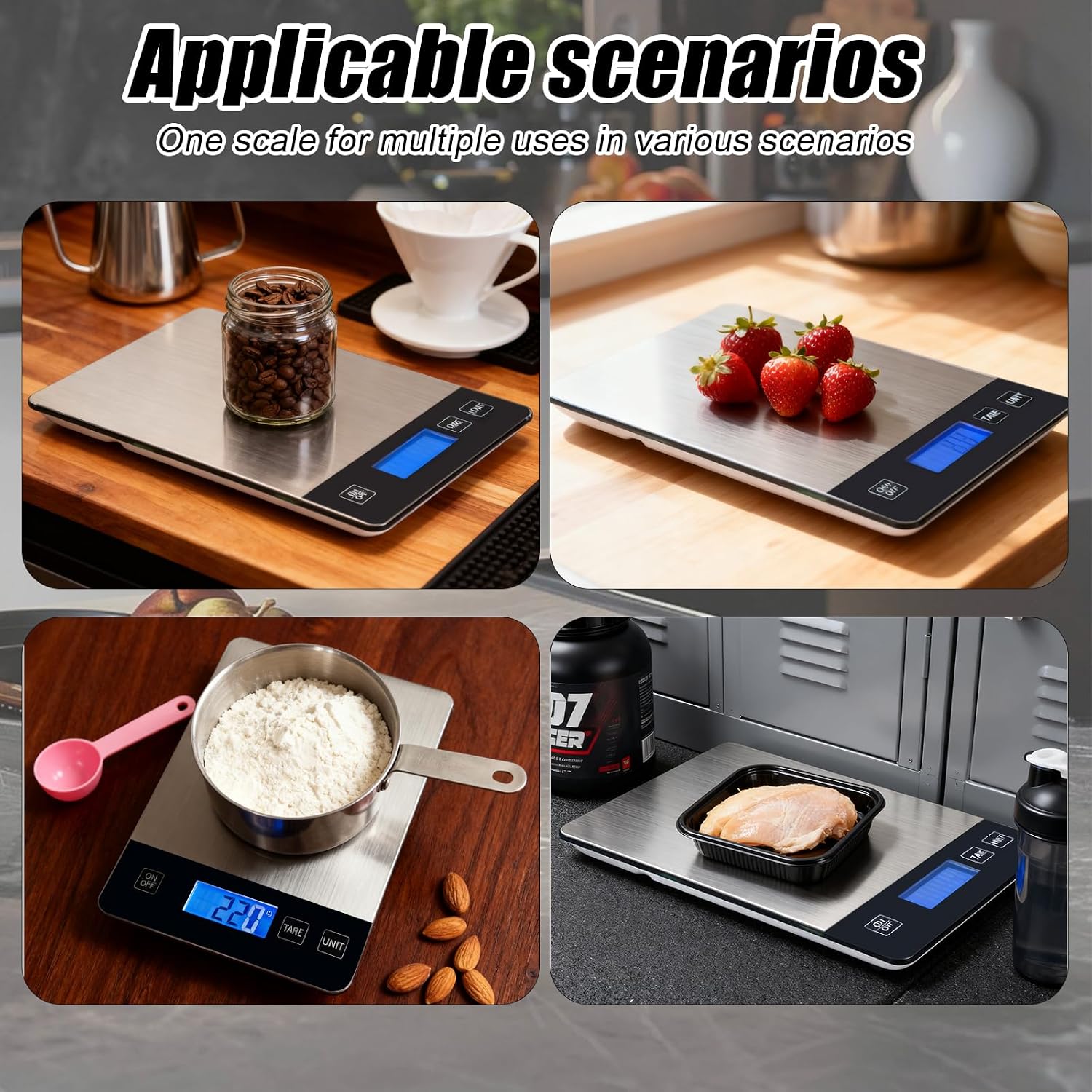Detalle de Kitchen Scale, 304 Stainless Steel
