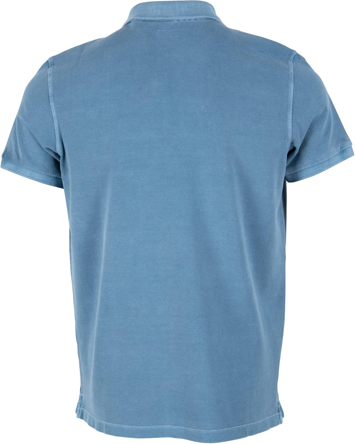 Thumbnail 2 de Marc O’Polo Polo homme à manches courtes en coton biologique Regular Fit, Bleu Kashmir Blue, taille S