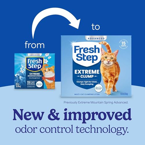 Detalle 2 de Fresh Step Advanced Extreme Clump Multi-Cat Litter, 18.5 lb, 2-Pack