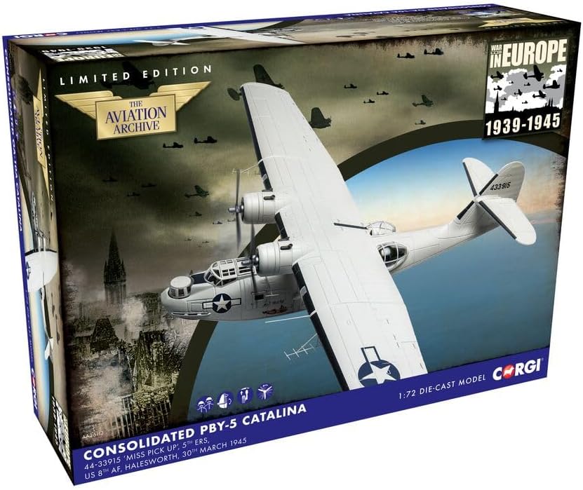 Thumbnail 3 de Corgi AA36113 Consolidated OA-10A Catalina – Diecast Aircraft Model (1:72/1:48) for Collectors