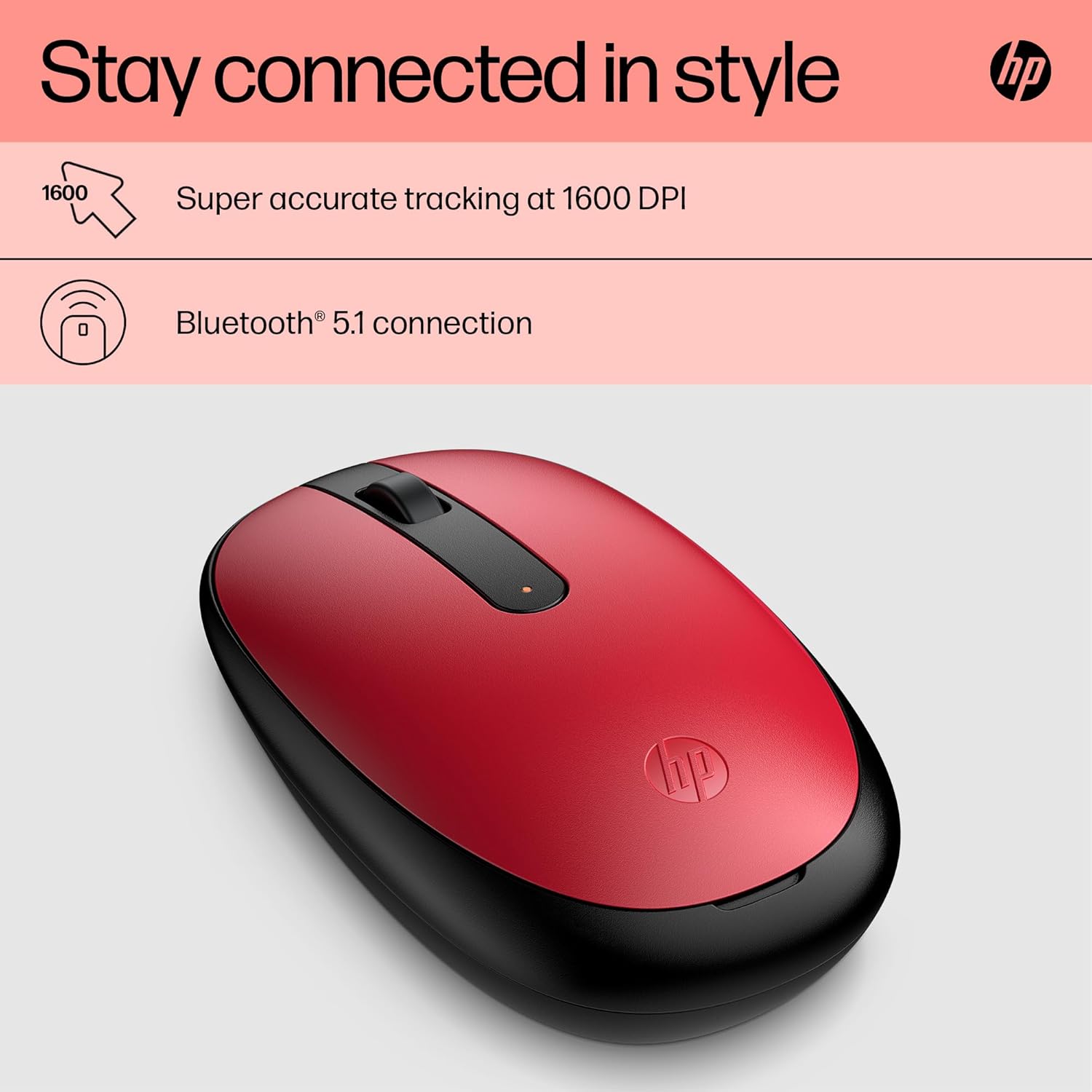 Detalle de HP 240 Bluetooth Mouse with 1600 DPI