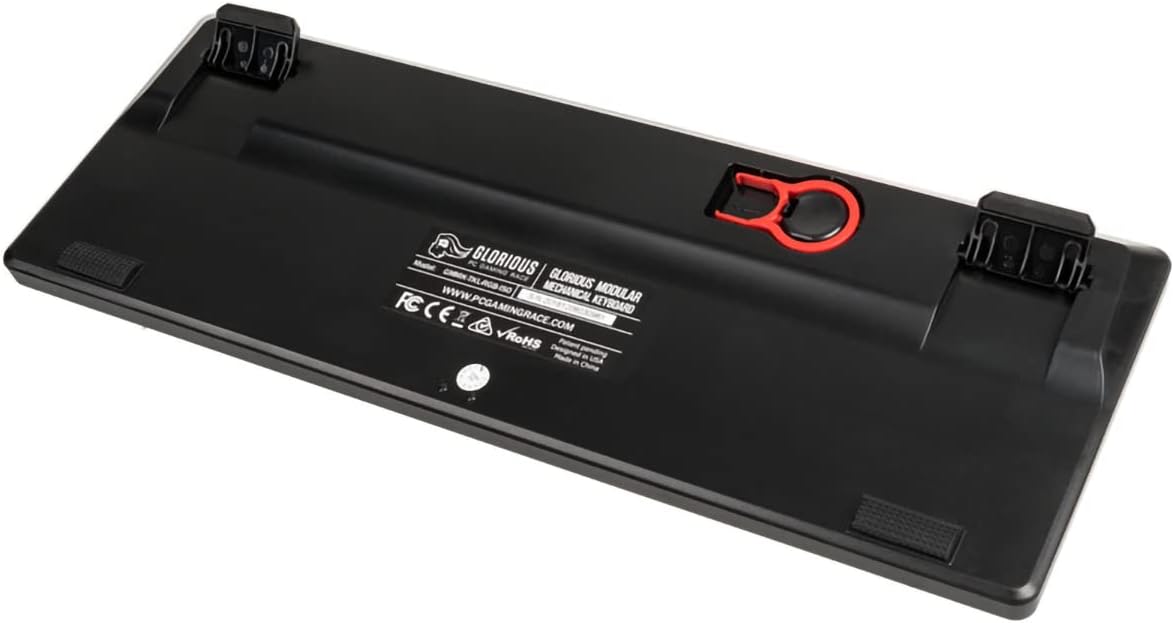 Thumbnail 4 de Glorious Gaming GMMK TKL 85% Barebones (Frame Only) Hot-swap Mechanical Keyboard, Per-key RGB, ISO Layout (Black)