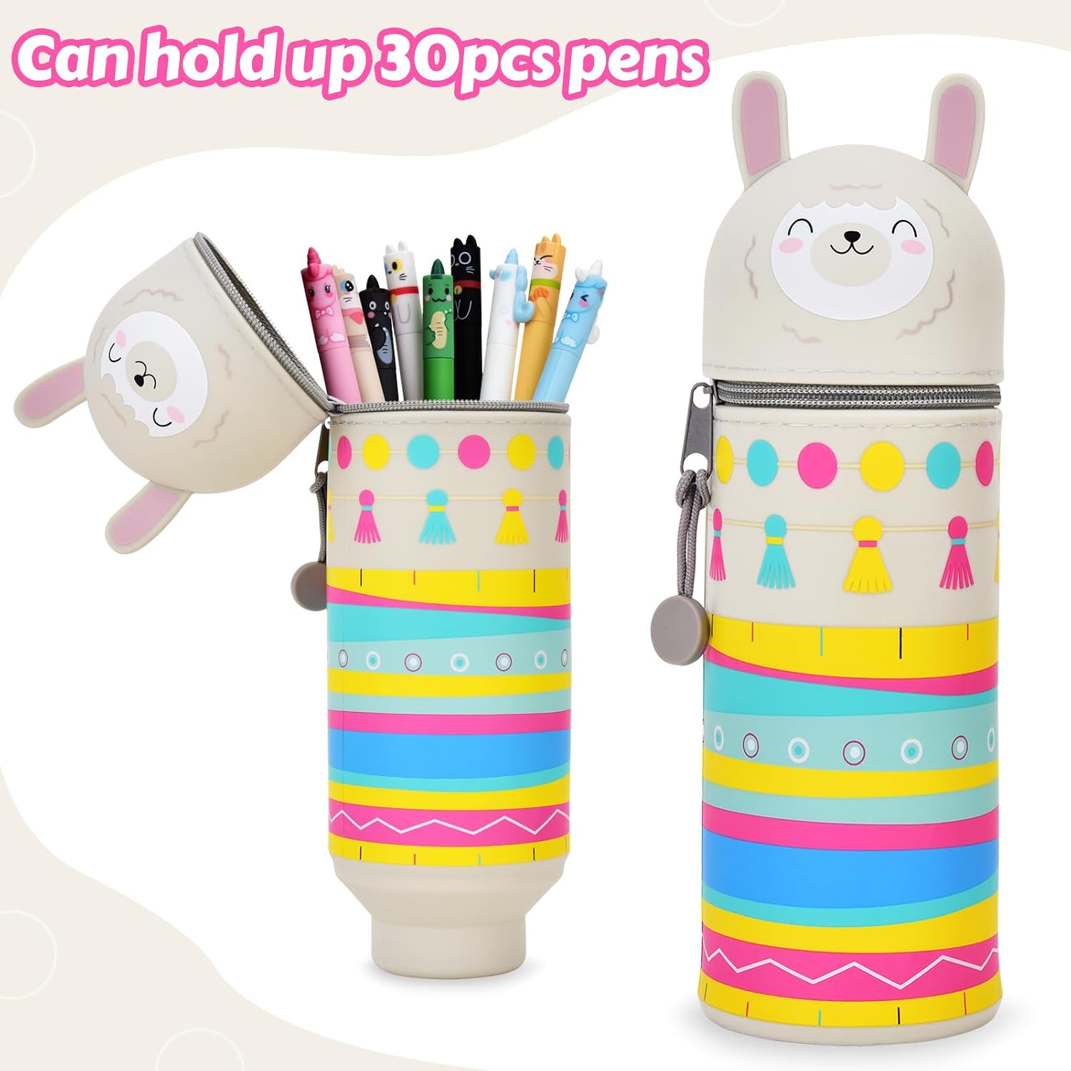 Thumbnail 2 de LVZONGXIN Kawaii Lama trousse 18,5 cm 🖊