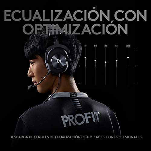Thumbnail 8 de Logitech G Pro X Auriculares Gaming con cable y micrófono Blue VO!CE (DTS Headphone:X 7.1, Pro-G 50 mm)