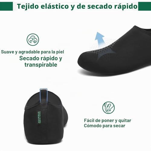 Thumbnail 3 de SAGUARO Escarpines de Agua para Hombre y Mujer – Secado rápido, antideslizante y ligeros